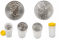 25 x 1 oz Canadian Silver Maple Leaf Coins – 25 Troy Ounces .9999 Fine Silver