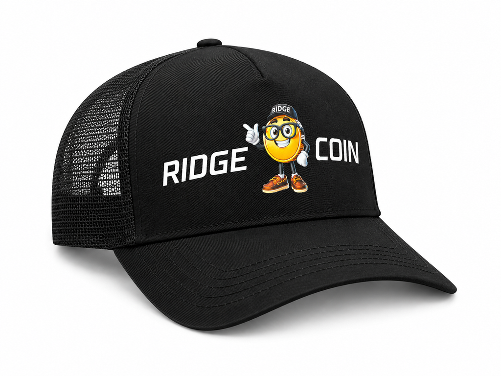 Ridge Coin Screen Printed 5-Panel Snapback Hat
